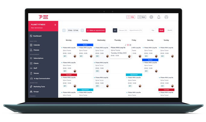 TrainYourPulse Dashboard